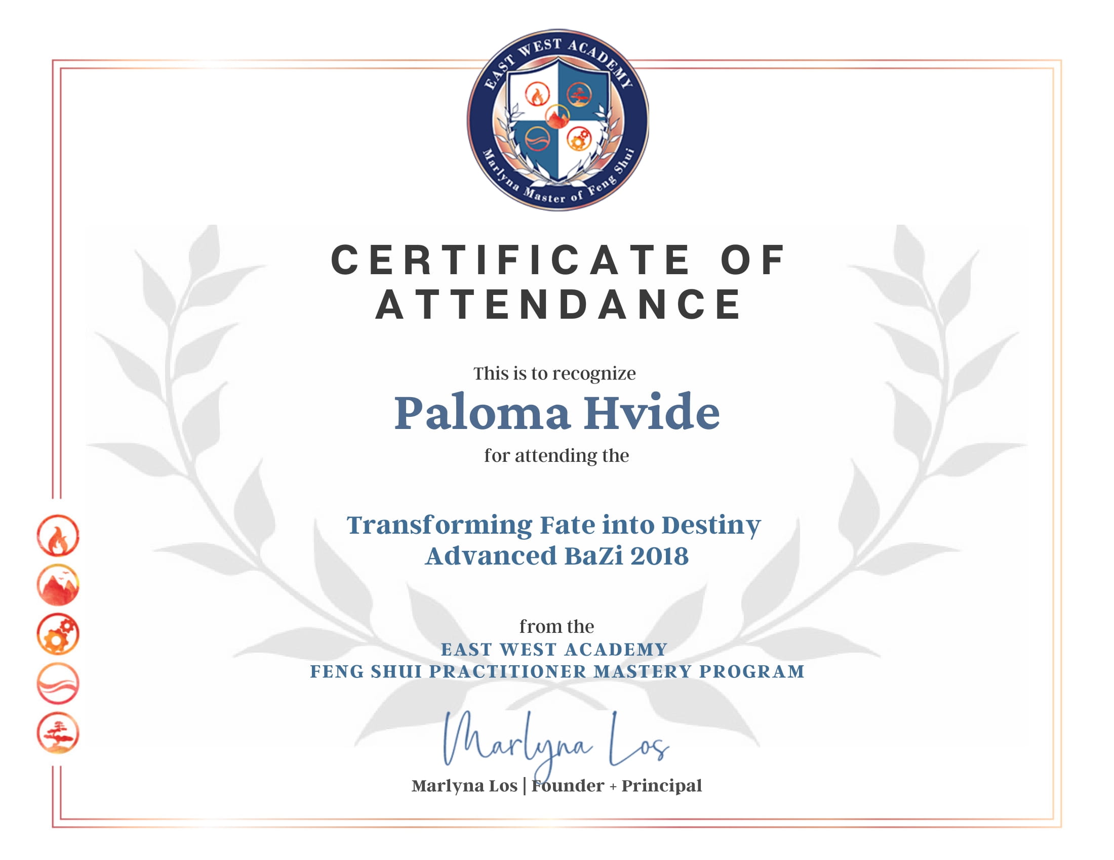 Paloma Transforming Fate into Destiny 2018-1
